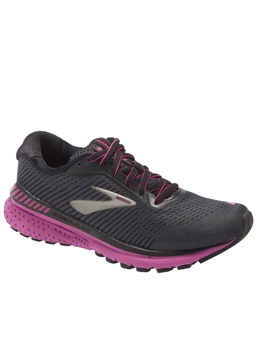 Brooks Adrenaline 20 Great Gray Pink Or Purple Size 8.5 Wide, 8.5W, 8.5D, 8.5 D